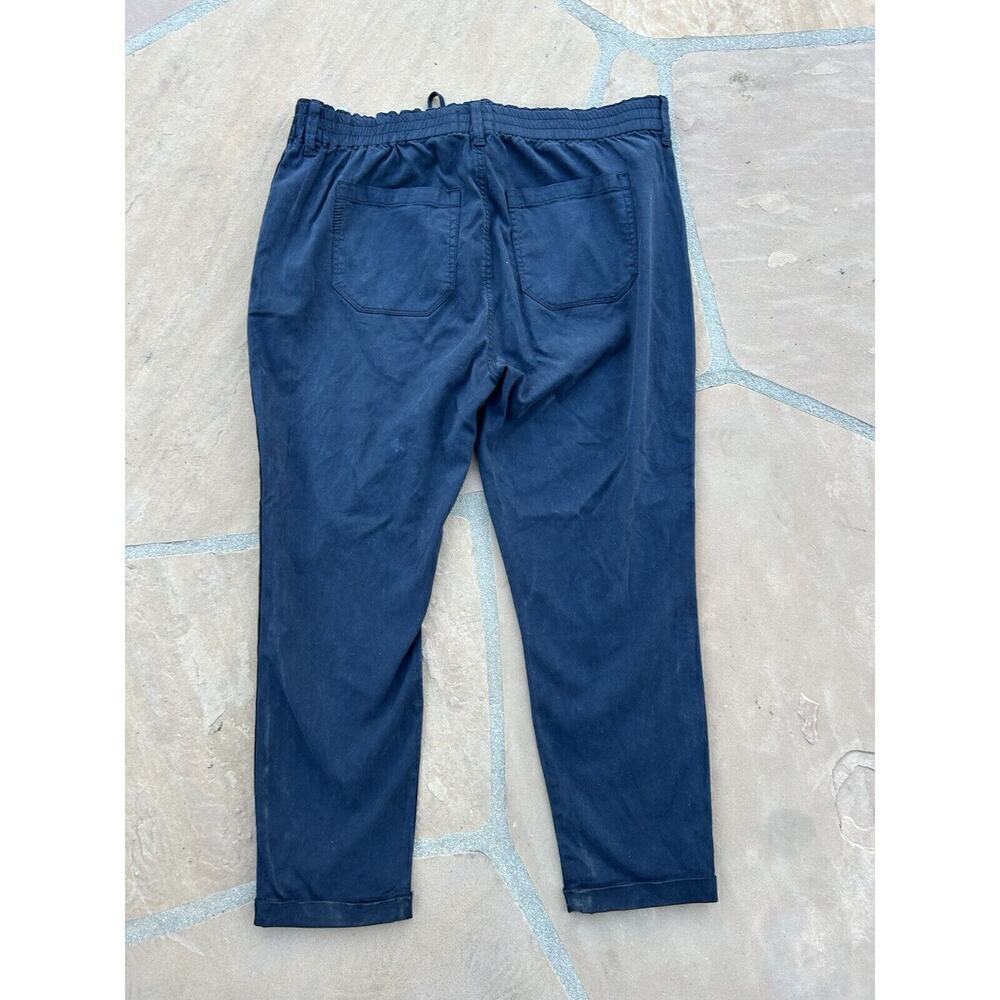PAIGE Christy Pants Women's Size 34 Navy Blue COLOR#:W5395 BZ - Picture 5 of 5